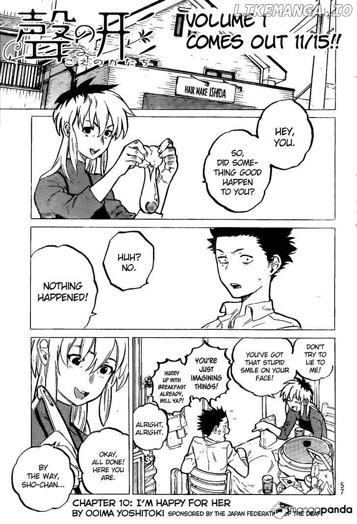 A Silent Voice, Chapter 10 image 01